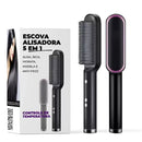 Escova Alisadora Stacy Hair [CABELOS LISOS NA HORA]
