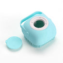 Escova de Banho Pet Silicone Super Macia para Cachorro