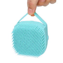 Escova de Banho Pet Silicone Super Macia para Cachorro